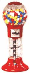 TALL FREESTANDING GUMBALL MACHINE